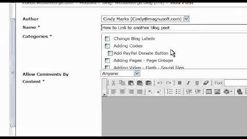 Blog Link From One Post To Another - Websiteforge Ecommerce Website