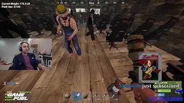 Mizkif Is On A Killing Spree   OTV & Friends Rust Server