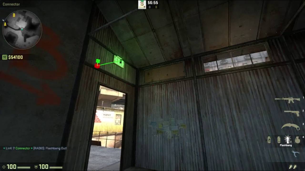 Overpass self pop flash out of connector YouTube