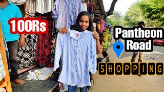 100Rs cloth market in Chennai | Street shopping | Pantheon Road | egmore | tummy time tamil