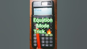 ✅ Solve Equation with Casio fx-991ES Plus | Easy Method | #Shorts