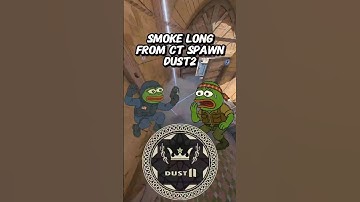Smoke long from CT spawn dust2 #cs2 #cs2nades #cs2tips #counterstrike