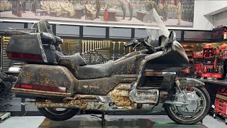 видео: Восстановление Honda Gold Wing GL1500 1988 года выпуска. Полная трансформация. картинка: Восстановление Honda Gold Wing GL1500 1988 года выпуска. Полная трансформация.