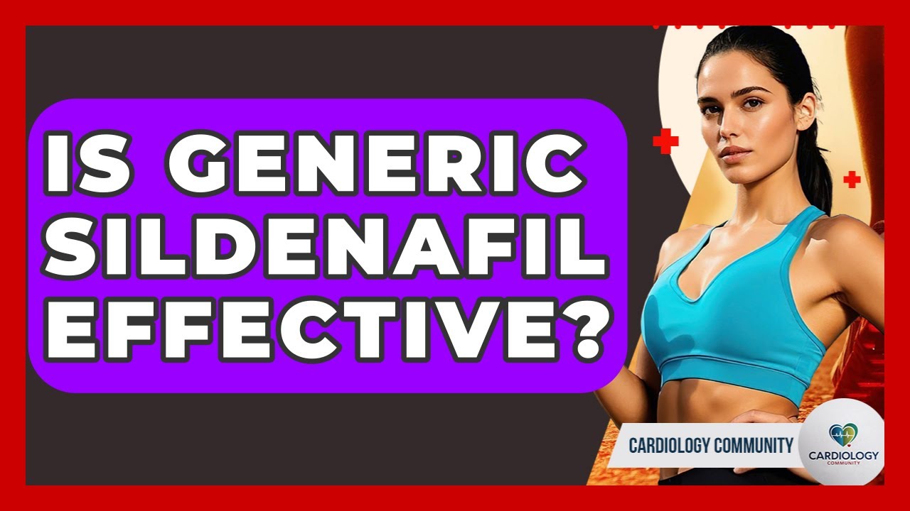 Is Generic Sildenafil Effective? - Cardiology Community
