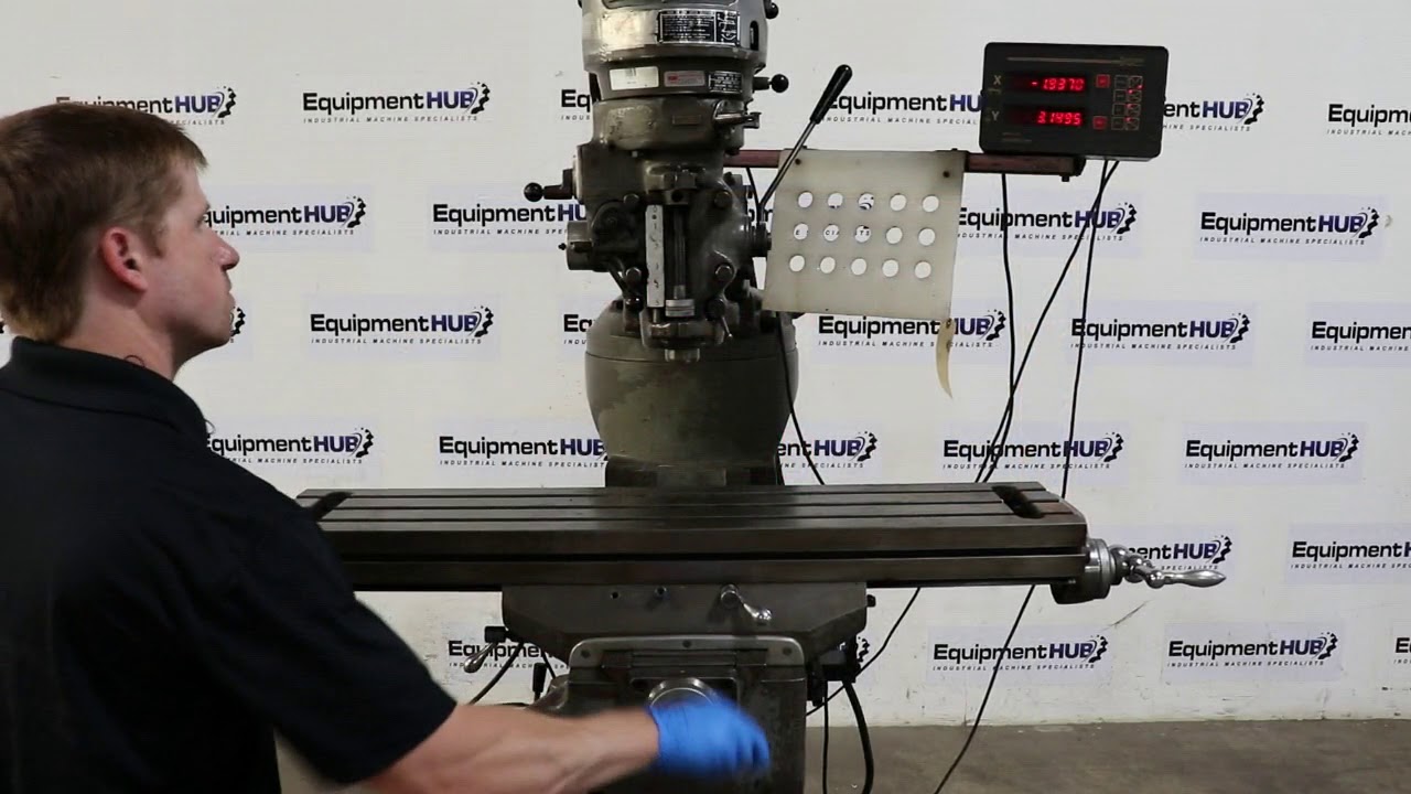 Millport 2 9" x 42" Vertical Milling Machine w/ Sargon 2Axis DRO