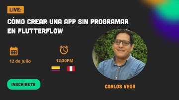 Cómo crear una app sin programar con Flutterflow