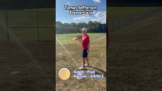 New Course in the making at TJ Elementary! #discgolf #Thomas #jefferson