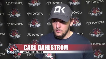 2018 IceHogs Exit Interview: Carl Dahlstrom