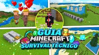 Como EMPEZAR un SURVIVAL TECNICO en MINECRAFT BEDROCK en 2026!✌