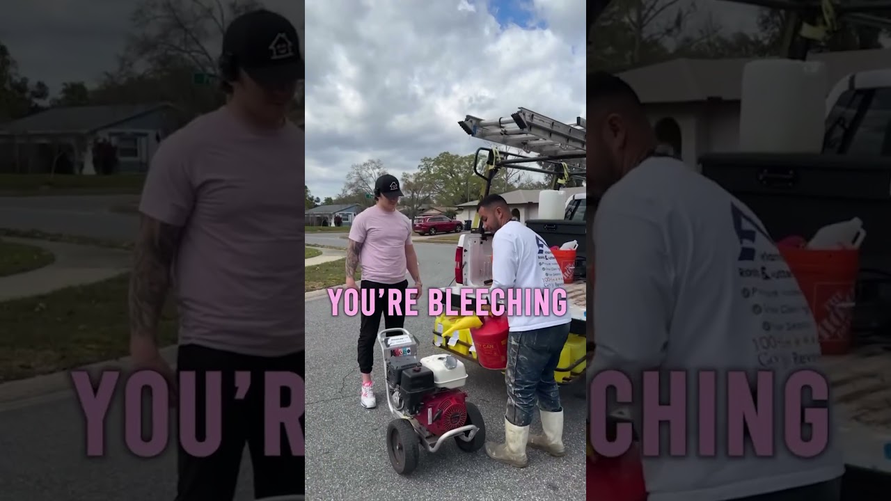 Breakdown of a $700 Roof Cleaning Job