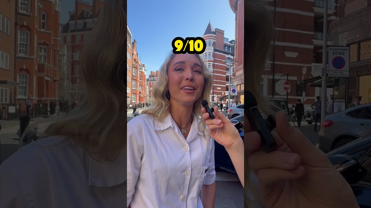 Rating people's smiles in Knightsbridge!  #SereneByDrSafa #GradingGrins #london #teeth