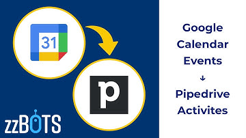 How to Sync Google Calendar Events over to Pipedrive Activities | zzBots