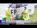 Protests erupt in Kenya over plan to bring Ebola patients from the U.S.