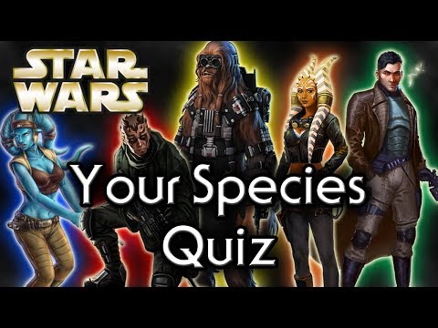 Find out YOUR Star Wars SPECIES! - Star Wars Quiz