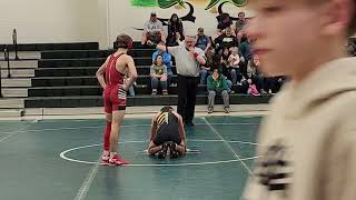 Jaxon Jones 120- Senior Year Match 2