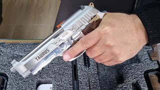 Taurus PT92 LIMITED EDITION 9mm Pistol Review and Unboxing.