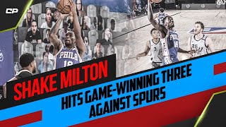 Shake Milton Hits Game-Winning Three Against Spurs