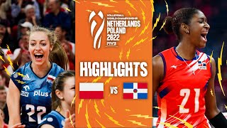 🇵🇱 POL vs. 🇩🇴 DOM - Highlights Phase 1 | Women's World Championship 2022