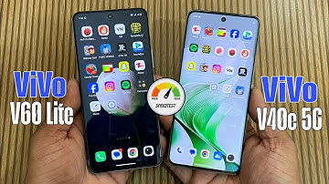 ViVo V60 Lite 5G Vs ViVo V40e 5G - The Ultimate Speed Test & Comparison | Tabhiii🥵🔥