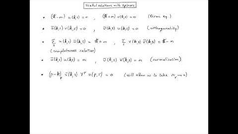 QFT16.3 spinors