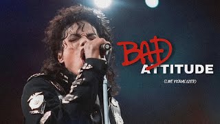 A.I Michael Jackson - Bad Attitude (Live Visualizer) - [made with RVC]