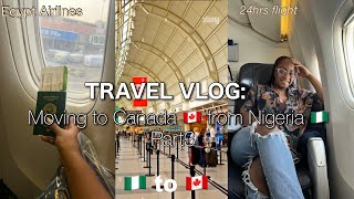 TRAVEL VLOG: Relocating from Nigeria 🇳🇬 to Canada 🇨🇦As an International student\/ Experience ✈️