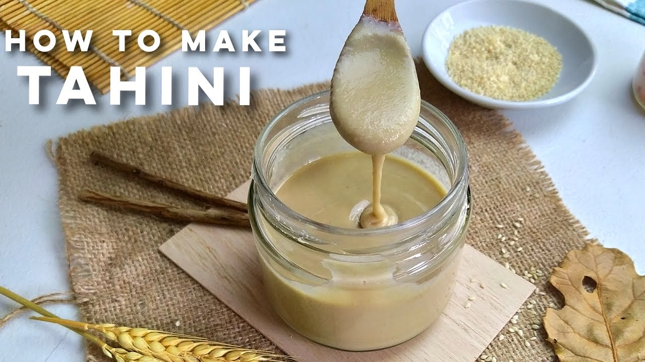 Easy Tahini Recipe (Better than Store-Bought)