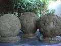 декоративные шары из бетона своими руками / DIY decorative concrete balls