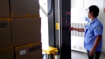 Pallet wrap machine TP1650F-L with top press