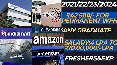 Infosys|IBM|Indiamart|Accenture|Amazon|Wipro|Cleardesk recruitment2023|latestoffcampus drive|IT jobs