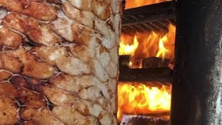 Son ÜTÜCÜDEN KAFA ÜTÜLEYEN DÖNERTurkish chicken doner kebab#food