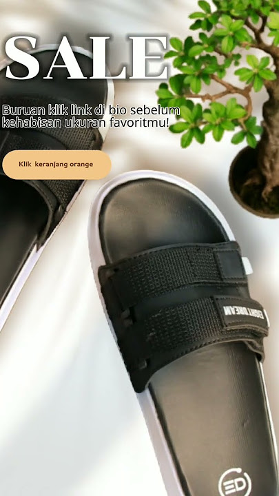 Langkah ringan dan percaya diri dengan sandal Eight Dream. #sendalmurah #sandals #shopeevidio