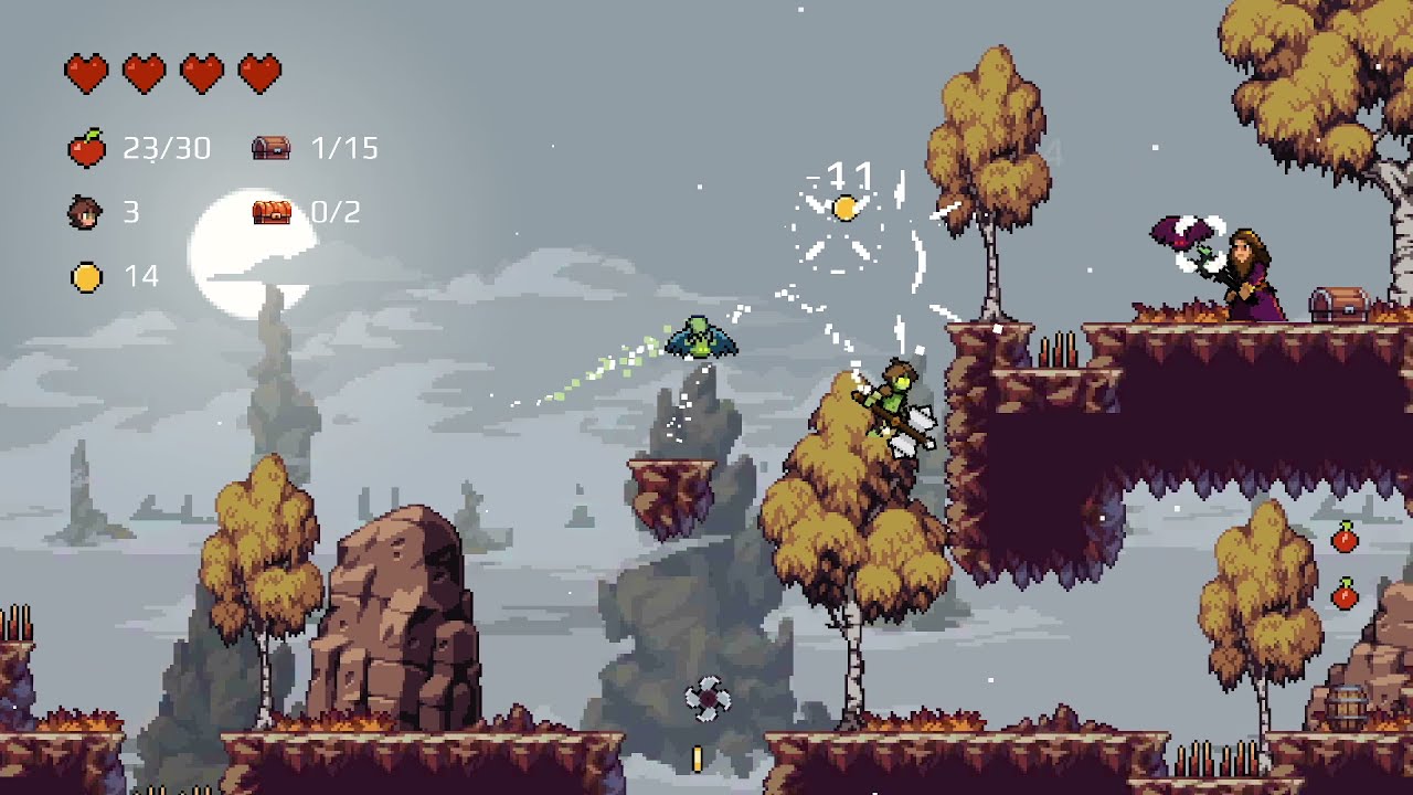 Apple Knight: An incredible and complete game, condensed in 42 Mb of size.  [ENG/ESP]