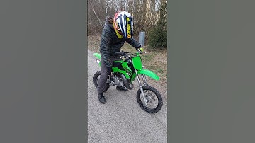 Kawasaki KX65 2-Stroke Soundcheck (CRISP SOUND) #kawasaki #kx65 #2stroke #shorts