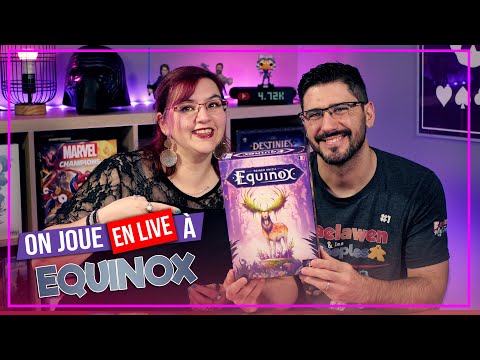 [Règles & Partie] EQUINOX | 2 joueurs | Plan B Games | VOD Live