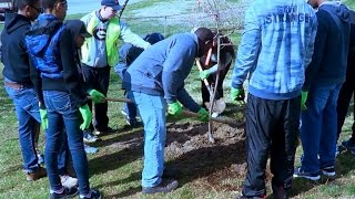 NC811 Attends Arbor Day Tree Planting in Greensboro