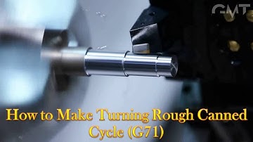 CNC Lathe Programming Tutorial | G71 Turning Canned Cycle for Roughing | Part 05.