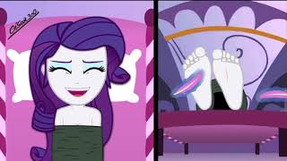 MLP EG: Rarity And Her Feet Getting Tickled By The Magical Feathers!