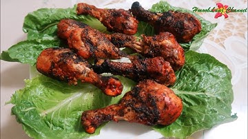 Grilled Chicken Drumsticks  | Nqaij Qaib Ci 3-2018