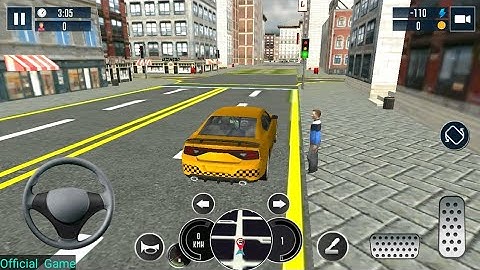 Taxi Simulator 2020 #1-Gameplay Walkthrough Android, iOS