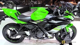 2018 Kawasaki Ninja 650 - Walkaround - 2017 EICMA Milan Motorcycle Exhibition