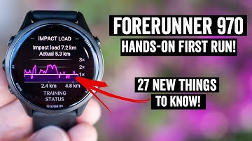 Garmin Forerunner 970 First Run Details: 27 New Things to Know!