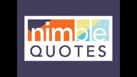 Nimble Quotes Explainer Video