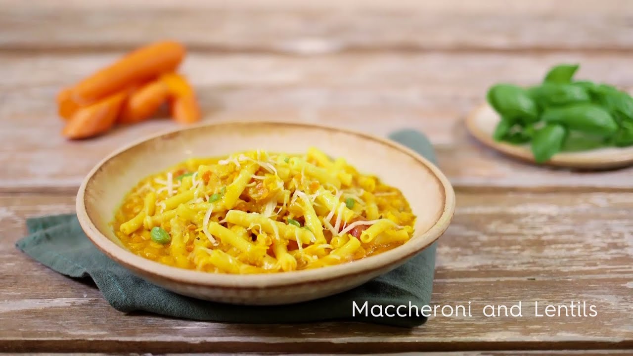 Maccheroni and Lentils | Easy cooking with Barilla | Chef Ranveer Brar