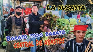 Todo barato en la subasta central de abastos CDMX #centraldeabastos #verduras #hortalizas