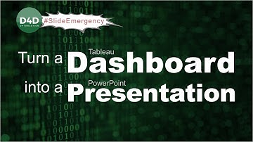 Make Tableau Dashboards into PowerPoint Presentations