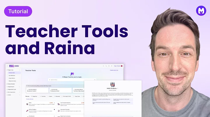 MagicSchool Walkthrough: Using AI Tools and Introducing Raina, the Instructional Coach Chatbot
