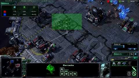 Starcraft 2 Terran Vs Protoss(OneManArmy)