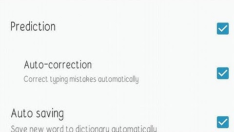 Enable Auto Correct Feature in any Vivo