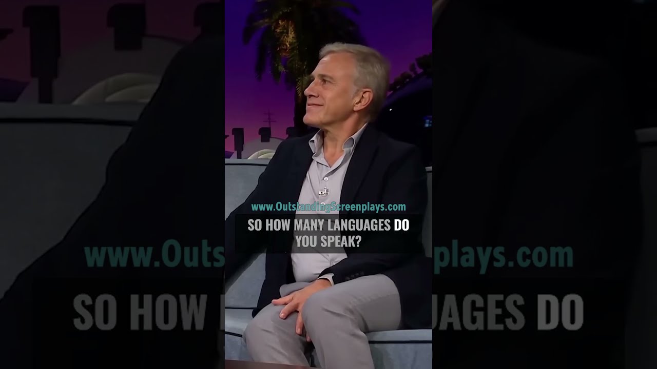Brad Pitt On Christoph Waltz Speaking FOUR Languages
